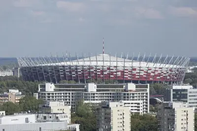 Budynek, w którym mieści się apartament