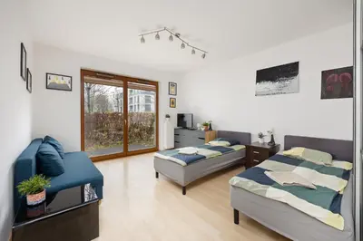 Część wypoczynkowa w obiekcie Apartament Branickiego
