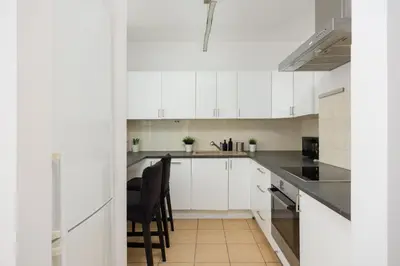 Kuchnia lub aneks kuchenny w obiekcie Apartament Branickiego