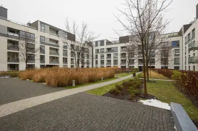 Budynek, w którym mieści się apartament