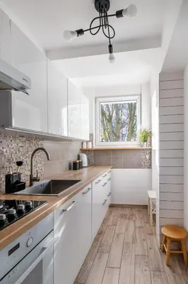 Kuchnia lub aneks kuchenny w obiekcie Close-Urban Chic - One-Bedroom near POLIN Museum, Anielewicza