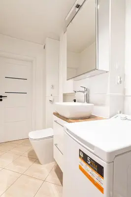 Łazienka w obiekcie Majdańska Apartment Warsaw by Mia