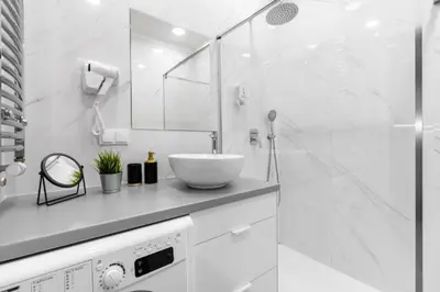 Łazienka w obiekcie Urban Apartaments - Great Location - City Center - Siedmiogrodzka 3