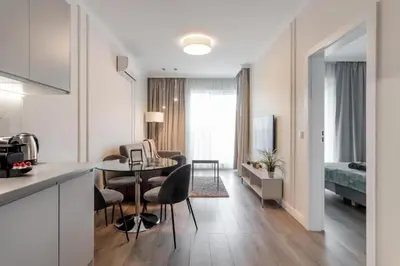 Kuchnia lub aneks kuchenny w obiekcie Urban Apartaments - Great Location - City Center - Siedmiogrodzka 3