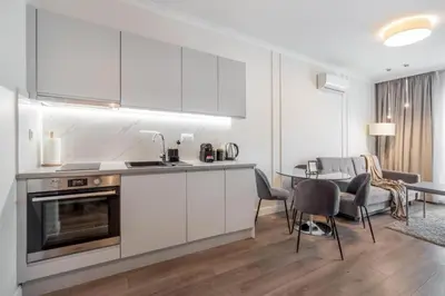 Kuchnia lub aneks kuchenny w obiekcie Urban Apartaments - Great Location - City Center - Siedmiogrodzka 3