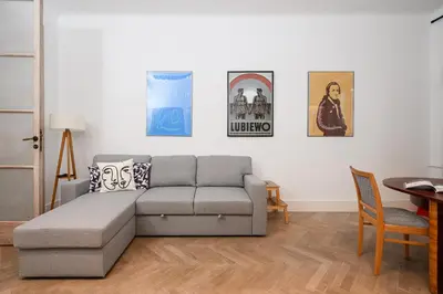 Część wypoczynkowa w obiekcie ShortStayPoland Aleje Jerozolimskie B191
