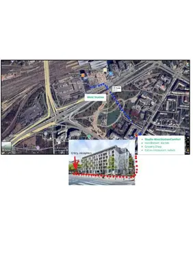 Plan piętra w obiekcie West Station Comfort