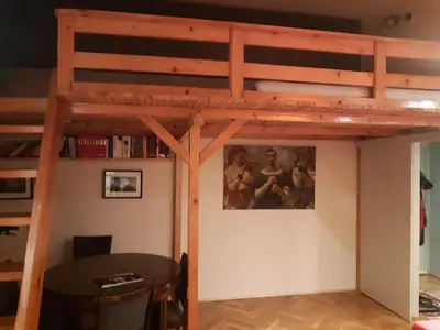 Plan piętra w obiekcie Wolność Centrum Apartament 2 poziomowy