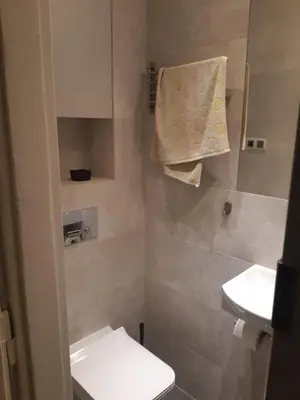 Łazienka w obiekcie Wolność Centrum Apartament 2 poziomowy