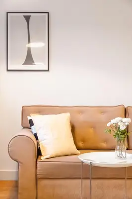 Część wypoczynkowa w obiekcie Nowy Świat Quiet Apartment
