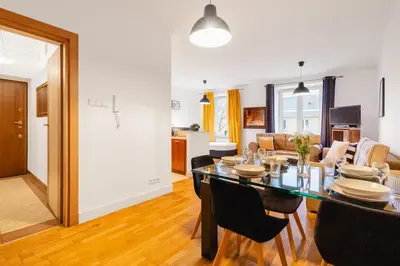 Plan piętra w obiekcie Nowy Świat Quiet Apartment