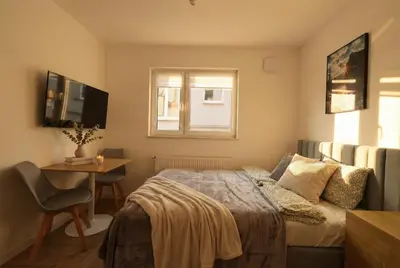 Telewizja i/lub zestaw kina domowego w obiekcie Villa Ursovia by VAYA STAYS