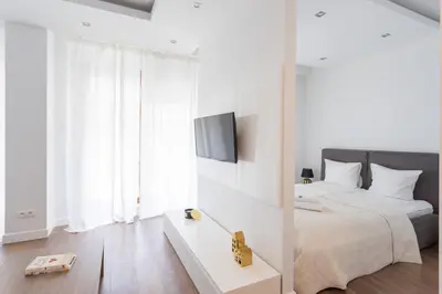 Łóżko lub łóżka w pokoju w obiekcie Urban Apartaments - Great Location - City Center - Wronia A