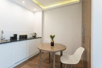 Kuchnia lub aneks kuchenny w obiekcie Urban Apartaments - Great Location - City Center - Wronia A