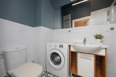 Plan piętra w obiekcie Stylish Apartment with Mezzanine, next to Metro Station by Noclegi Renters