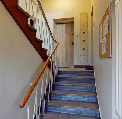 Plan piętra w obiekcie Vintage Retreat Apartment Mokotow