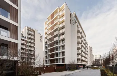 Budynek, w którym mieści się apartament