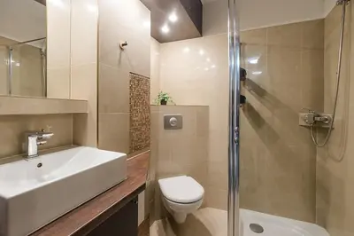 Łazienka w obiekcie Bonifraterska Apartment