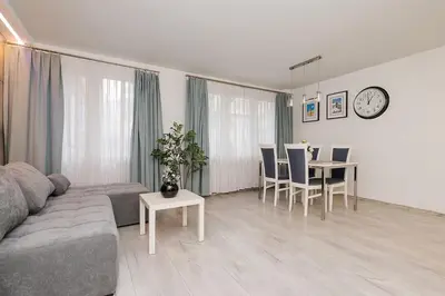 Część wypoczynkowa w obiekcie Bonifraterska Apartment