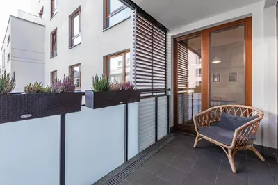 Balkon lub taras w obiekcie Premium Apartment Leszczyńska by Your Freedom