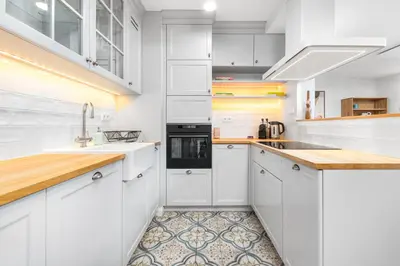 Kuchnia lub aneks kuchenny w obiekcie Premium Apartment Leszczyńska by Your Freedom