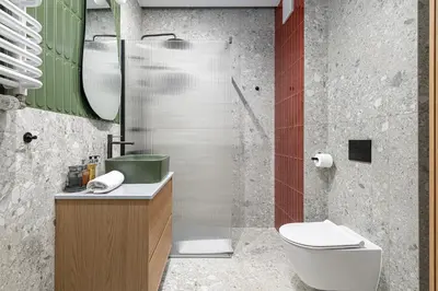 Łazienka w obiekcie RentPlanet - Apartament przy Dworcu Centralnym