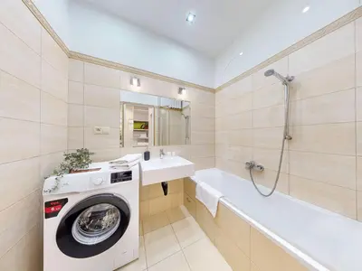 Łazienka w obiekcie Cozy Stay Downtown Obozna