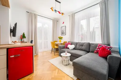 Plan piętra w obiekcie Rezydencja Walecznych Deluxe Saska Kępa by BookingHost