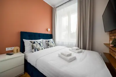 Plan piętra w obiekcie Rezydencja Walecznych Deluxe Saska Kępa by BookingHost