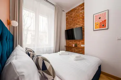Plan piętra w obiekcie Rezydencja Walecznych Deluxe Saska Kępa by BookingHost