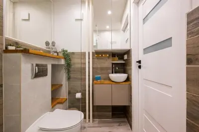 Łazienka w obiekcie Elbląska Deluxe Apartment by BookingHost