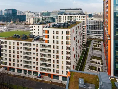 Budynek, w którym mieści się apartament