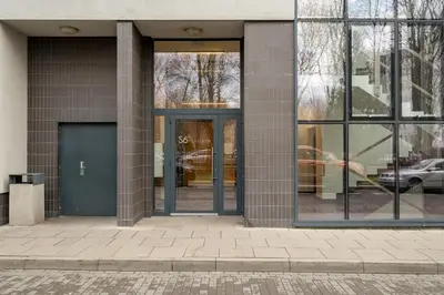 Fasada lub wejście do obiektu Wola Sławińska Deluxe Apartment by BookingHost