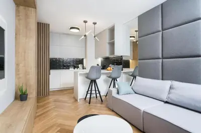 Kuchnia lub aneks kuchenny w obiekcie Urban Apartaments - Great Location - City Center - Mennica 166