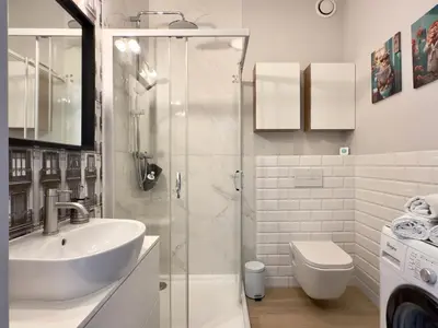 Łazienka w obiekcie T&M Apartments FVAT Invoice