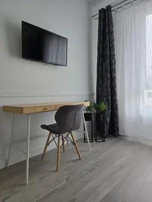 Telewizja i/lub zestaw kina domowego w obiekcie Apartamenty Wiślany Mokotów, Krok od Centrum i Łazienek Królewskich