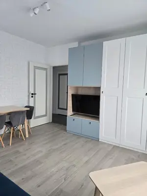 Kuchnia lub aneks kuchenny w obiekcie Apartamenty Wiślany Mokotów, Krok od Centrum i Łazienek Królewskich