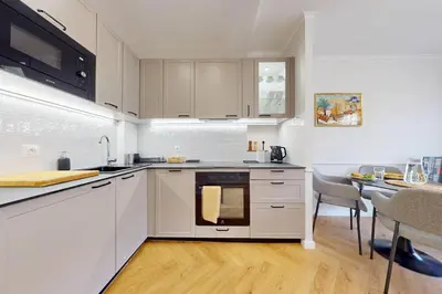 Kuchnia lub aneks kuchenny w obiekcie The Cashmere Apartment City Center