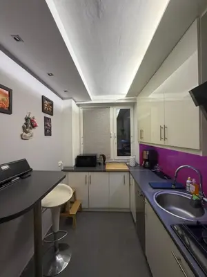 Kuchnia lub aneks kuchenny w obiekcie Apartament Dzielna 78