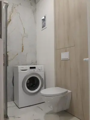 Łazienka w obiekcie Apartament, 2 pokoje, Zielonka k Warszawy