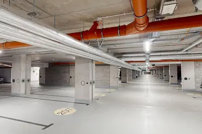 Plan piętra w obiekcie The Silver Studio Mokotow Parking