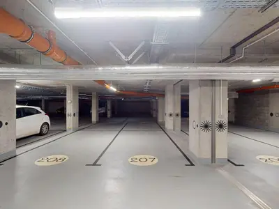 Plan piętra w obiekcie The Silver Studio Mokotow Parking