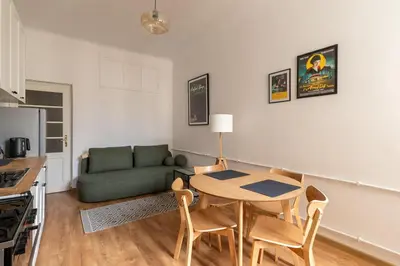 Część wypoczynkowa w obiekcie Warsaw Concierge Dantyszka