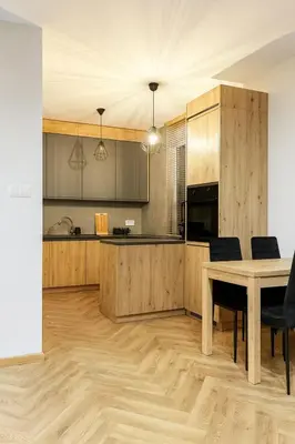 Kuchnia lub aneks kuchenny w obiekcie Apartament Jutrzenki
