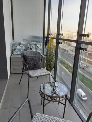 Część wypoczynkowa w obiekcie Warsaw Apartment with a view bis