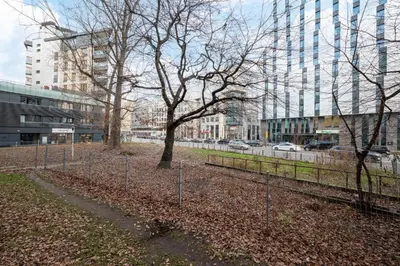 Budynek, w którym mieści się apartament