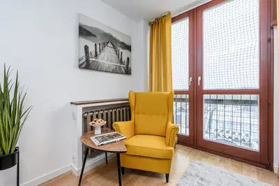 Część wypoczynkowa w obiekcie Lumina cozy 3-rooms apartments near the city center