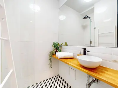 Łazienka w obiekcie Eclipse Apartment Metro Wierzbno Mokotow