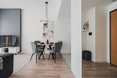 Część wypoczynkowa w obiekcie Towarowa Towers Aparthotel