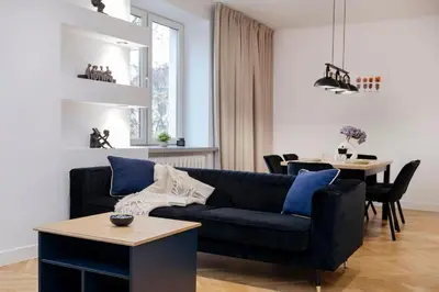 Część wypoczynkowa w obiekcie Nowy Świat 47 Urban Classic by Solarento